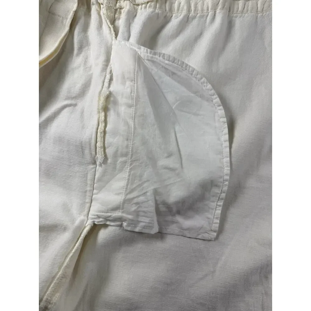 Levi's L93808 Womens White Ainsley Denim Utility Dress Size Small (NWT)